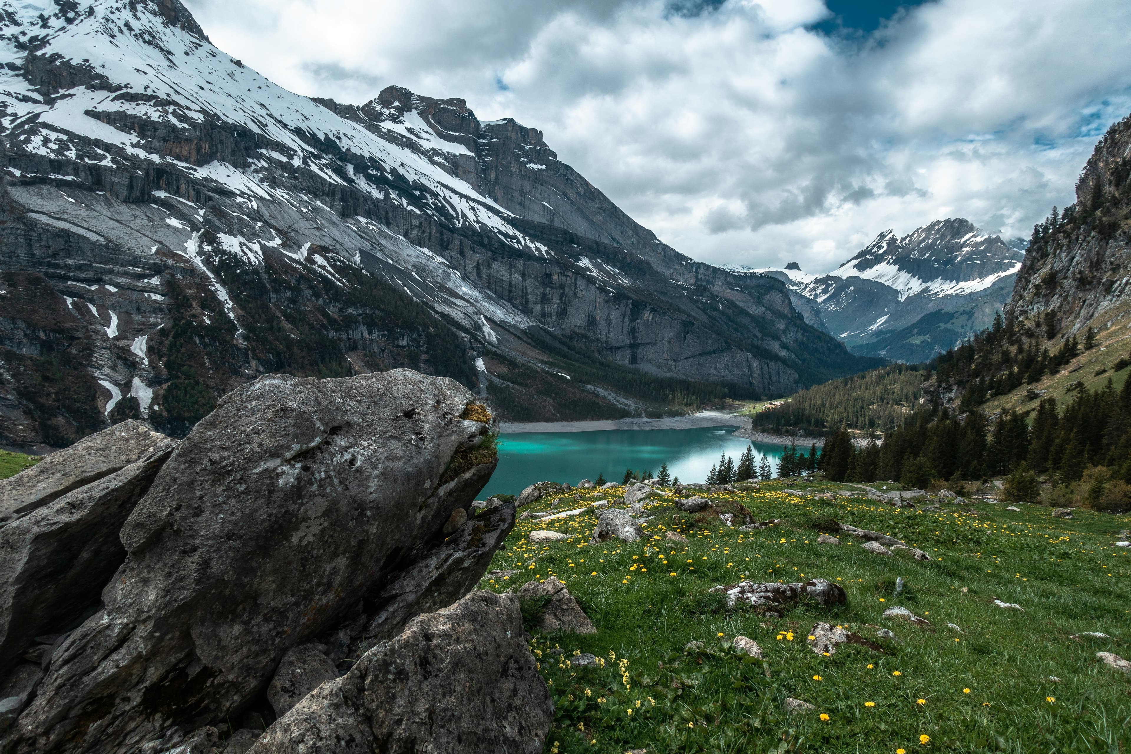 Swiss Alps landscape
